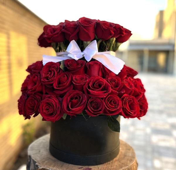 خرید سبد گل لاکچری