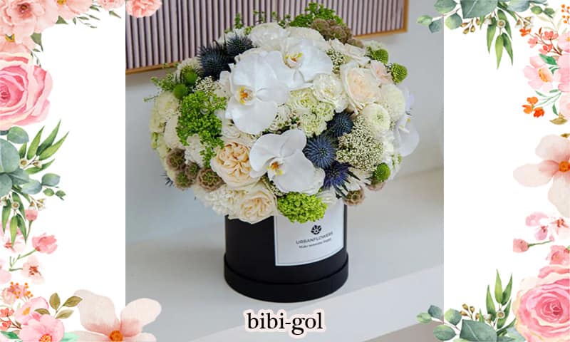 خرید باکس گل لاکچری