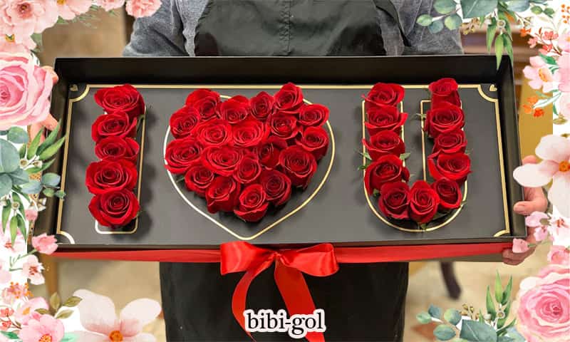 خرید باکس گل هدیه