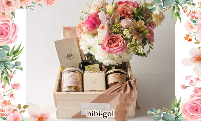 جعبه باکس گل هدیه