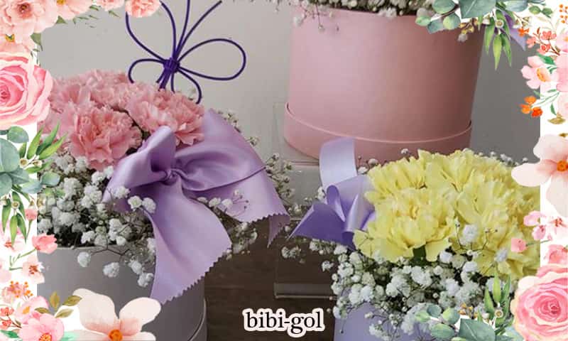 باکس گل خواستگاری مصنوعی