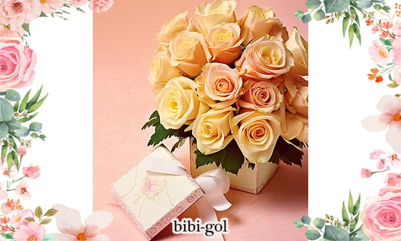 باکس گل خواستگاری شیک و لاکچری