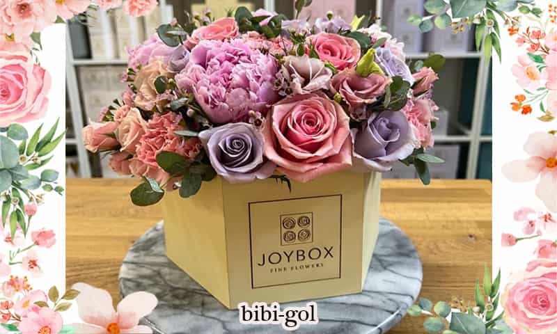 باکس گل لاکچری برای تولد