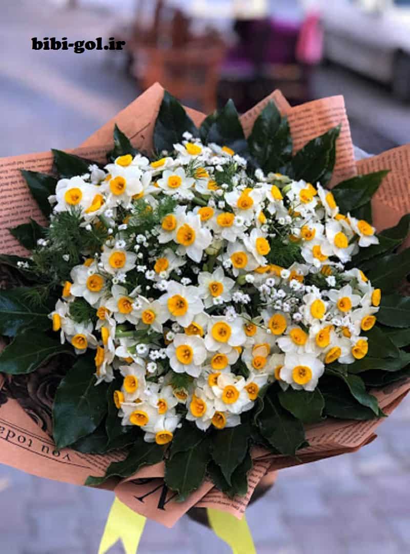 دسته گل نرگس